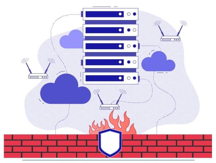 Security everywhere simplified. Monitor and control network traffic from a central hub.